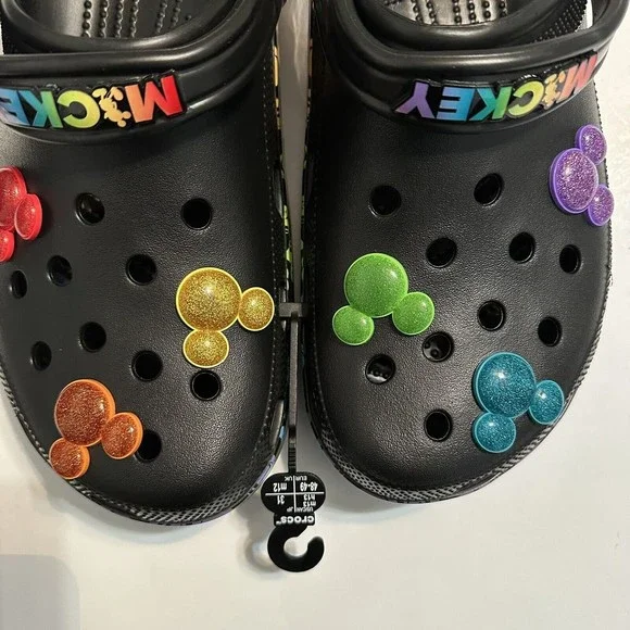 Crocs x Disney Rainbow Pride Celebration Mickey Mouse Clog 207755-0C4 Size 13 - Picture 7 of 9